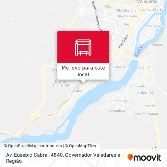 Av. Eusébio Cabral, 4840 mapa