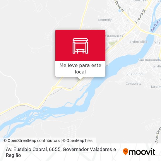 Av. Eusébio Cabral, 6655 mapa