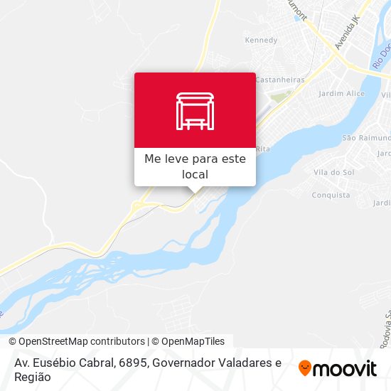 Av. Eusébio Cabral, 6895 mapa