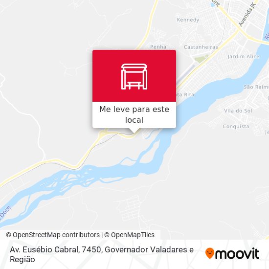 Av. Eusébio Cabral, 7450 mapa