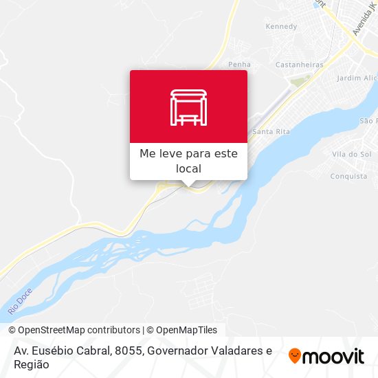 Av. Eusébio Cabral, 8055 mapa