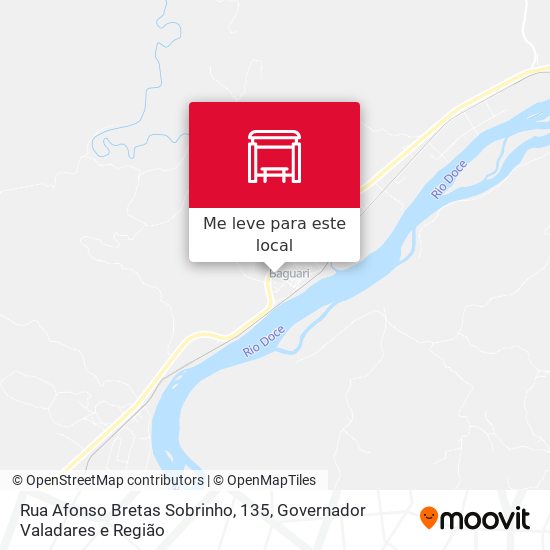 Rua Afonso Bretas Sobrinho, 135 mapa