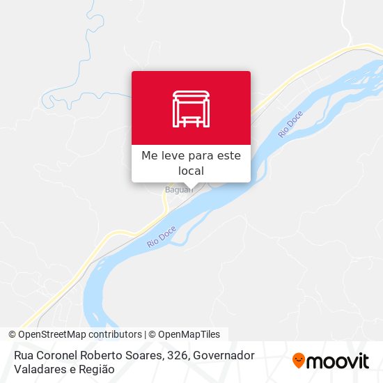 Rua Coronel Roberto Soares, 326 mapa