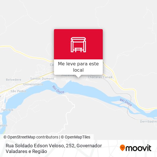 Rua Soldado Edson Veloso, 252 mapa