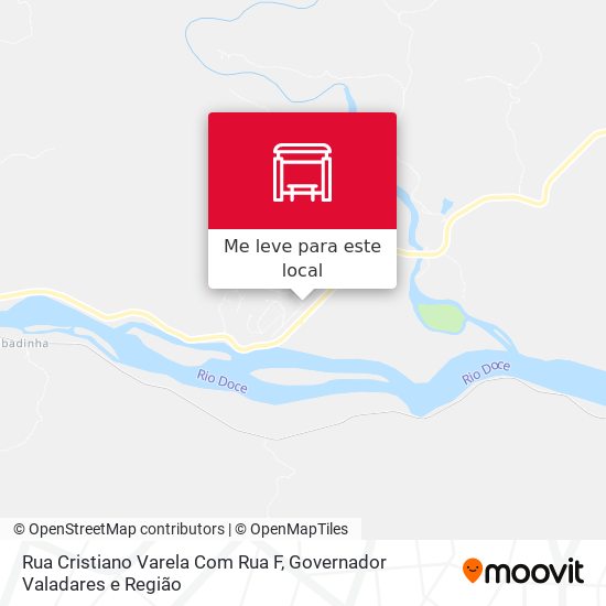 Rua Cristiano Varela Com Rua F mapa
