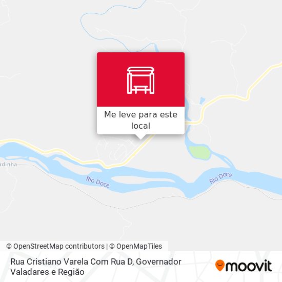 Rua Cristiano Varela Com Rua D mapa