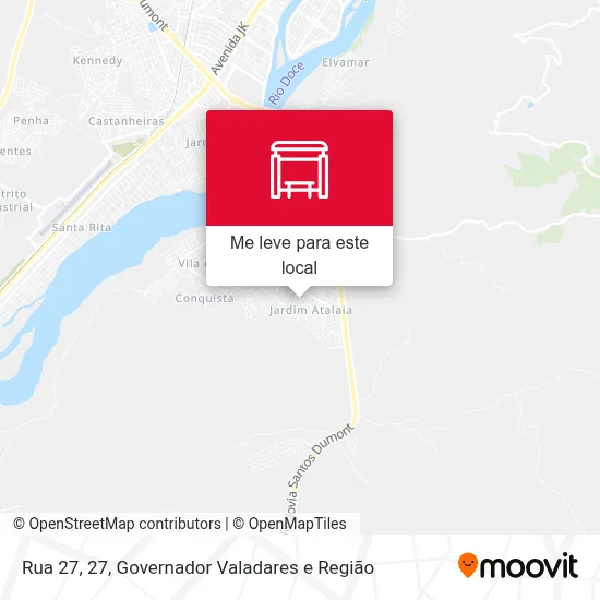Rua 27, 27 mapa