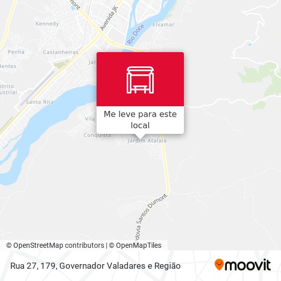 Rua 27, 179 mapa