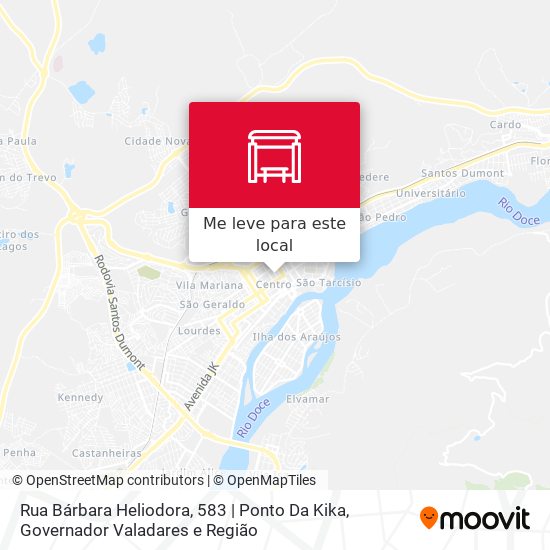 Rua Bárbara Heliodora, 583 | Ponto Da Kika mapa