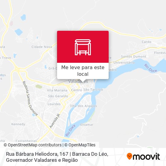 Rua Bárbara Heliodora, 167 | Barraca Do Léo mapa