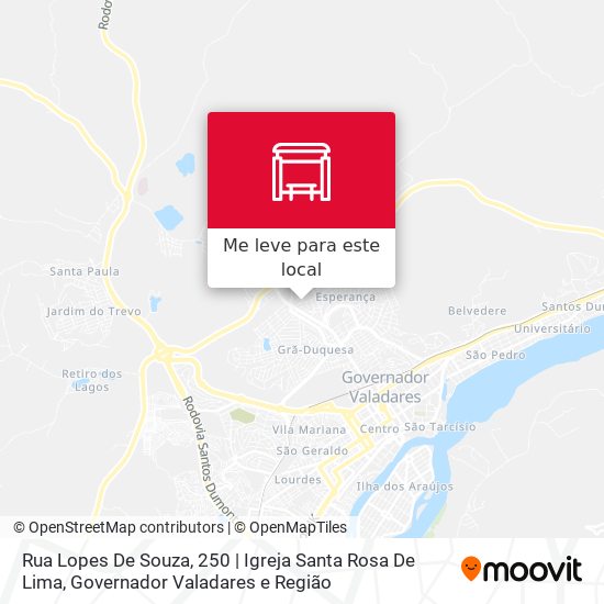 Rua Lopes De Souza, 250 | Igreja Santa Rosa De Lima mapa