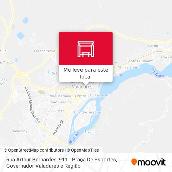 Rua Arthur Bernardes, 911 | Praça De Esportes mapa