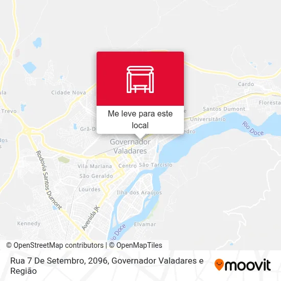 Rua 7 De Setembro, 2096 mapa