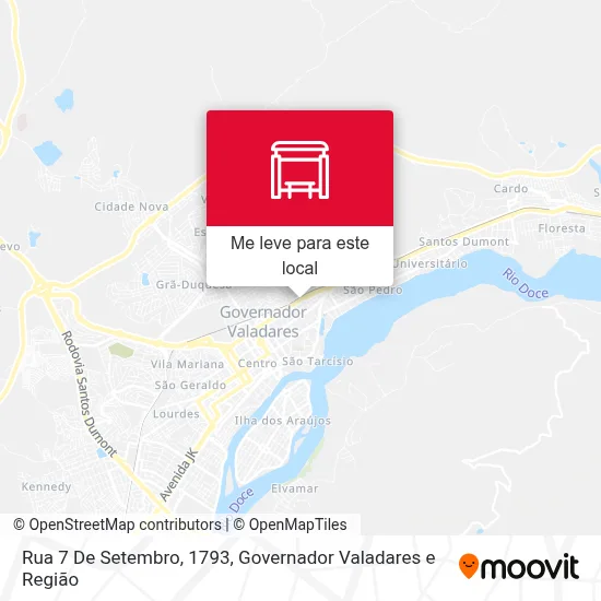 Rua 7 De Setembro, 1793 mapa