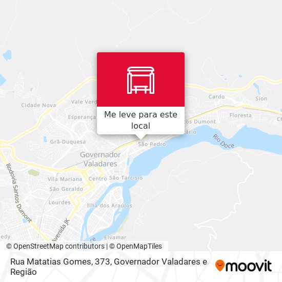 Rua Matatias Gomes, 373 mapa