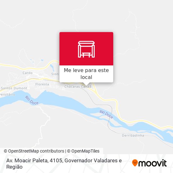 Av. Moacir Paleta, 4105 mapa