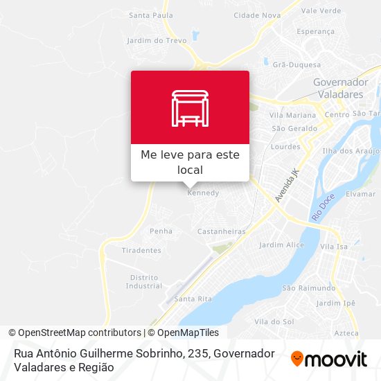 Rua Antônio Guilherme Sobrinho, 235 mapa