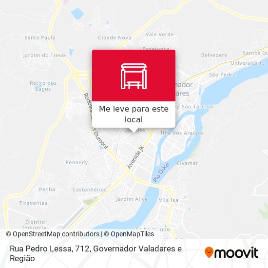 Rua Pedro Lessa, 712 mapa