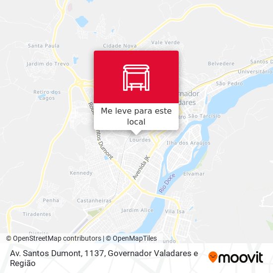 Av. Santos Dumont, 1137 mapa