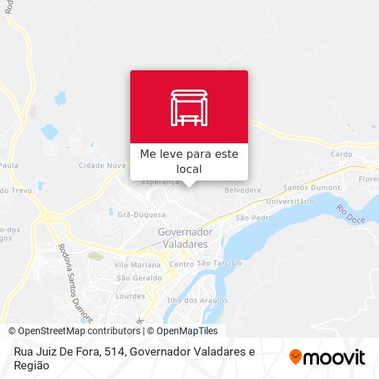 Rua Juiz De Fora, 514 mapa