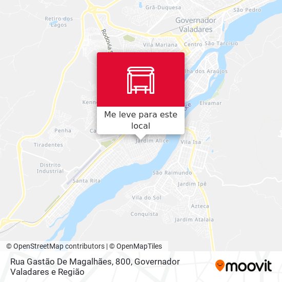 Rua Gastão De Magalhães, 800 mapa