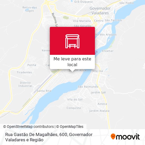 Rua Gastão De Magalhães, 600 mapa