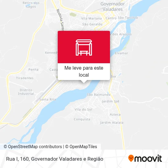 Rua I, 160 mapa