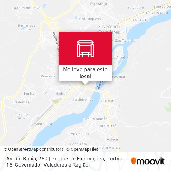 Av. Rio Bahia, 250 | Parque De Exposições, Portão 15 mapa