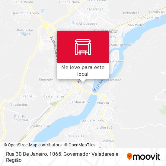 Rua 30 De Janeiro, 1065 mapa