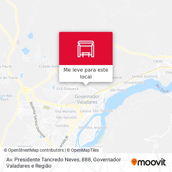 Av. Presidente Tancredo Neves, 888 mapa