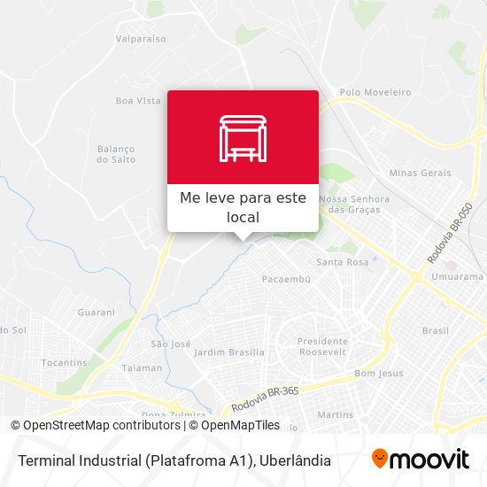 Terminal Industrial (Platafroma A1) mapa