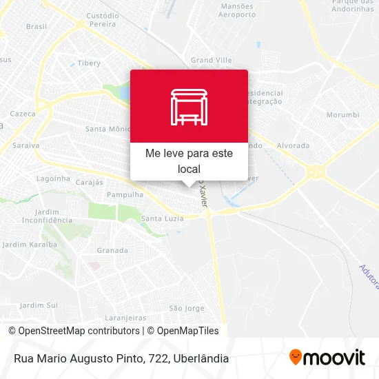 Rua Mario Augusto Pinto, 722 mapa