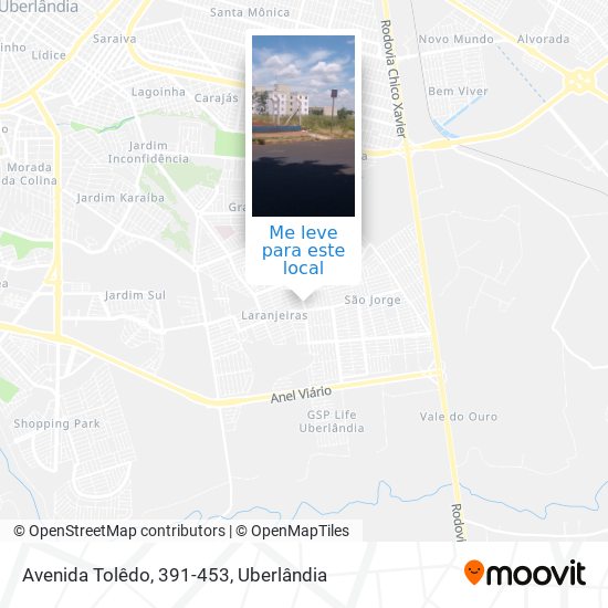 Avenida Tolêdo, 391-453 mapa