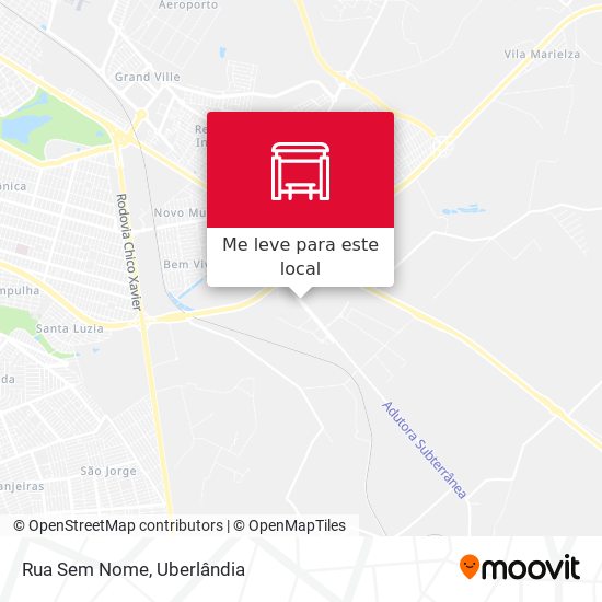 Rua Sem Nome mapa