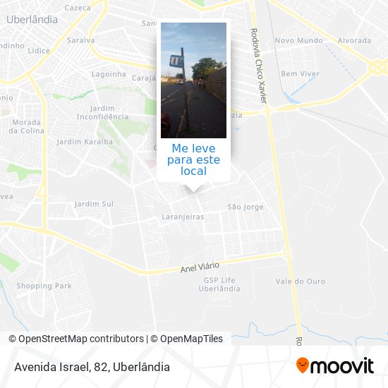 Avenida Israel, 82 mapa