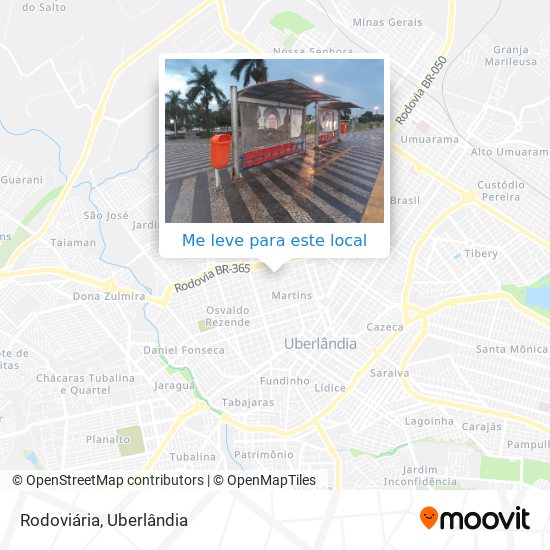 Rodoviária mapa