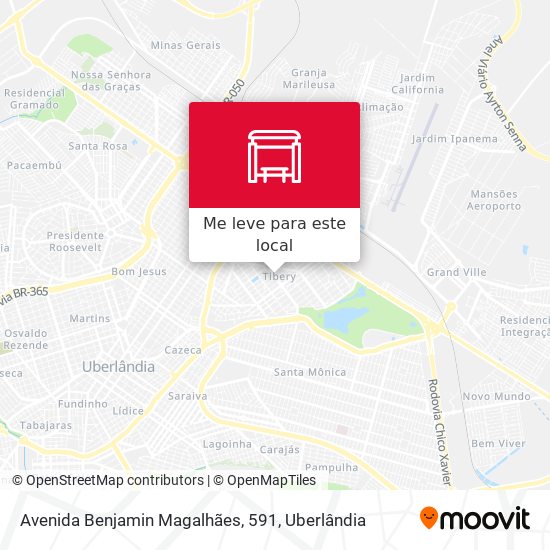 Avenida Benjamin Magalhães, 591 mapa