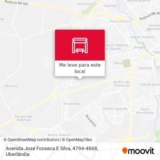 Avenida José Fonseca E Sílva, 4794-4868 mapa