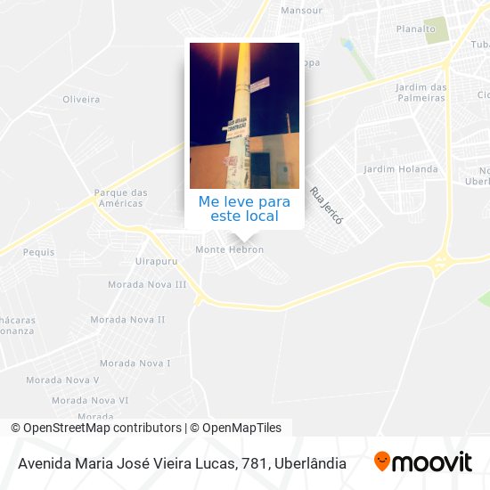 Avenida Maria José Vieira Lucas, 781 mapa