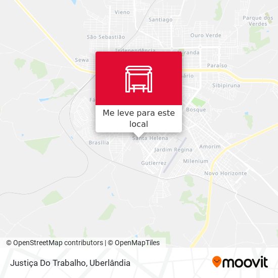 Justiça Do Trabalho mapa