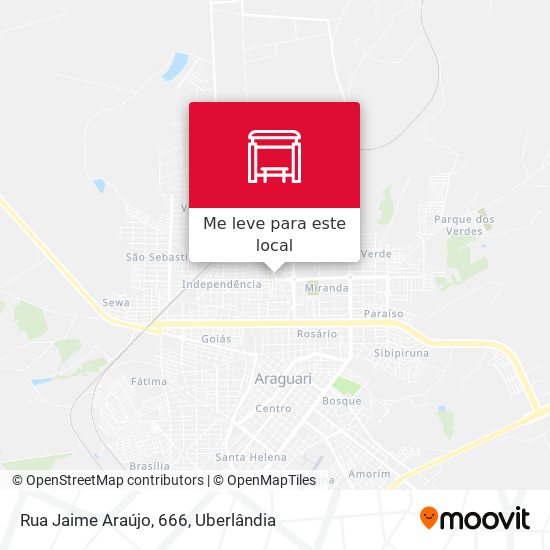 Rua Jaime Araújo, 666 mapa