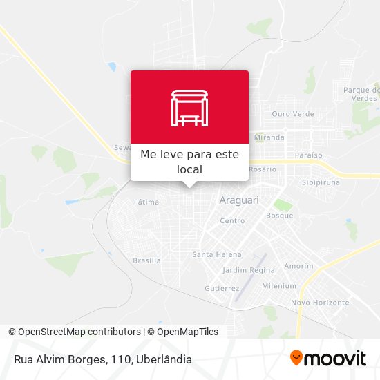 Rua Alvim Borges, 110 mapa