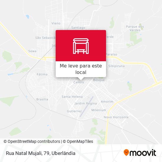 Rua Natal Mujali, 79 mapa