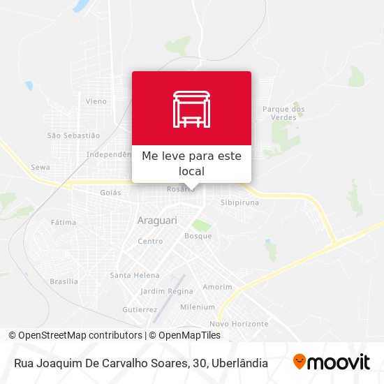 Rua Joaquim De Carvalho Soares, 30 mapa