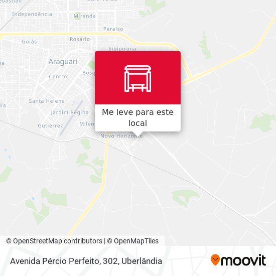Avenida Pércio Perfeito, 302 mapa