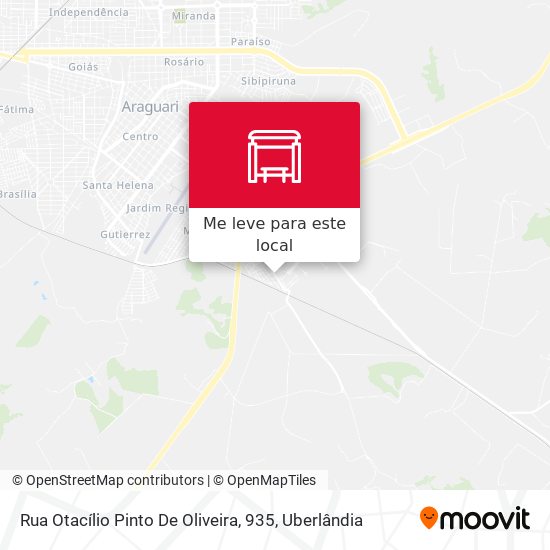 Rua Otacílio Pinto De Oliveira, 935 mapa