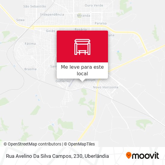 Rua Avelino Da Silva Campos, 230 mapa