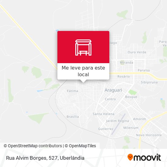 Rua Alvim Borges, 527 mapa