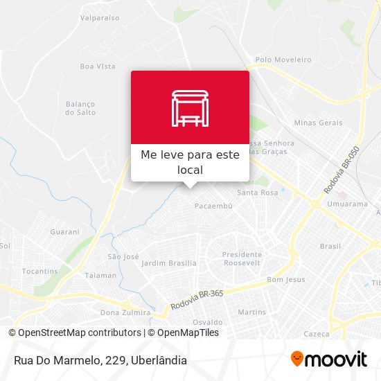 Rua Do Marmelo, 229 mapa
