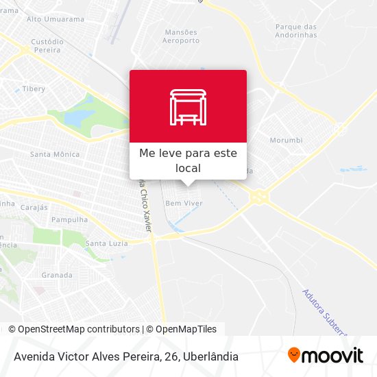 Avenida Victor Alves Pereira, 26 mapa